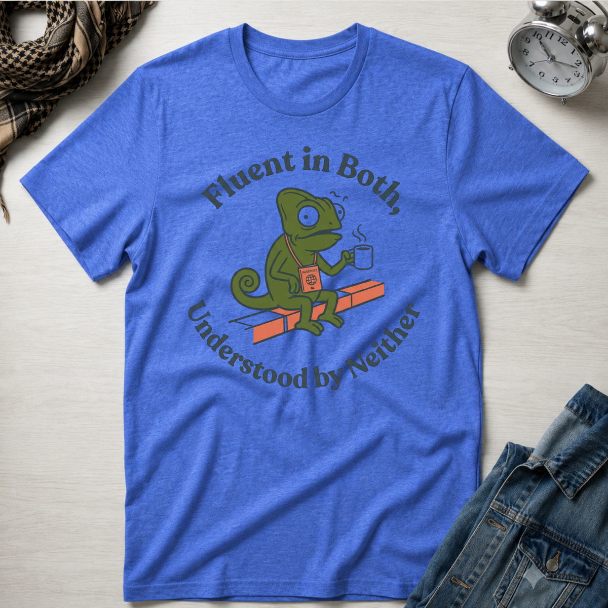 Fluent in Both, Understood by Neither T-Shirt