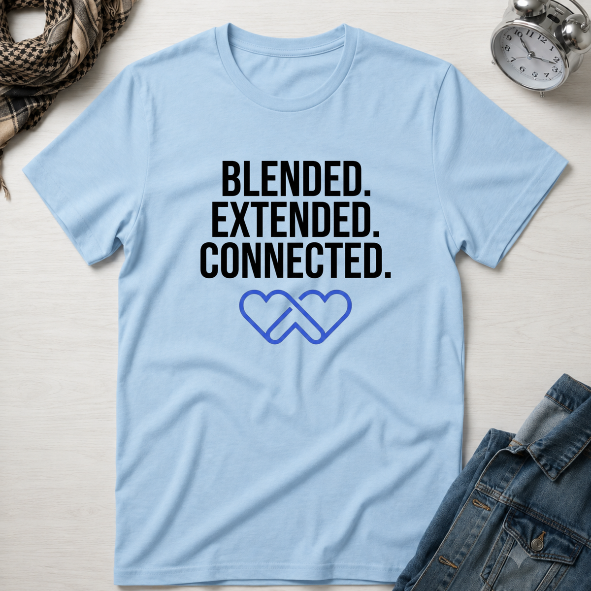 Blended Extended Connected T-Shirt
