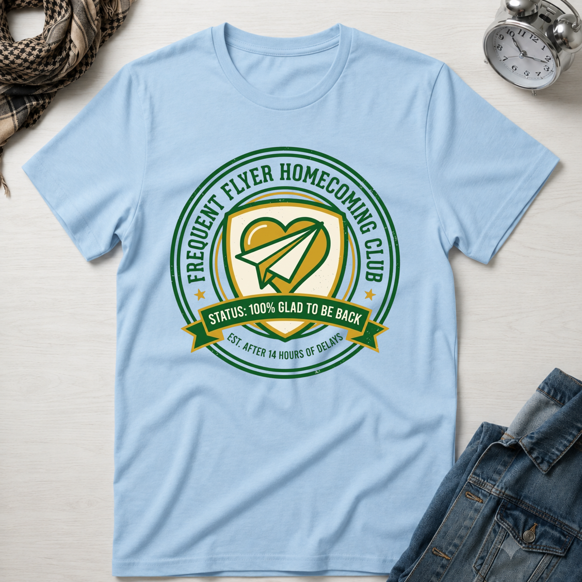 Frequent Flyer Homecoming Club T-Shirt