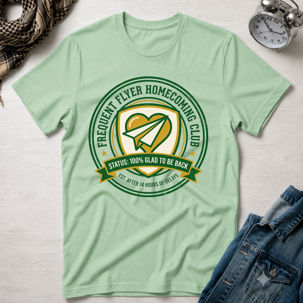 Frequent Flyer Homecoming Club T-Shirt