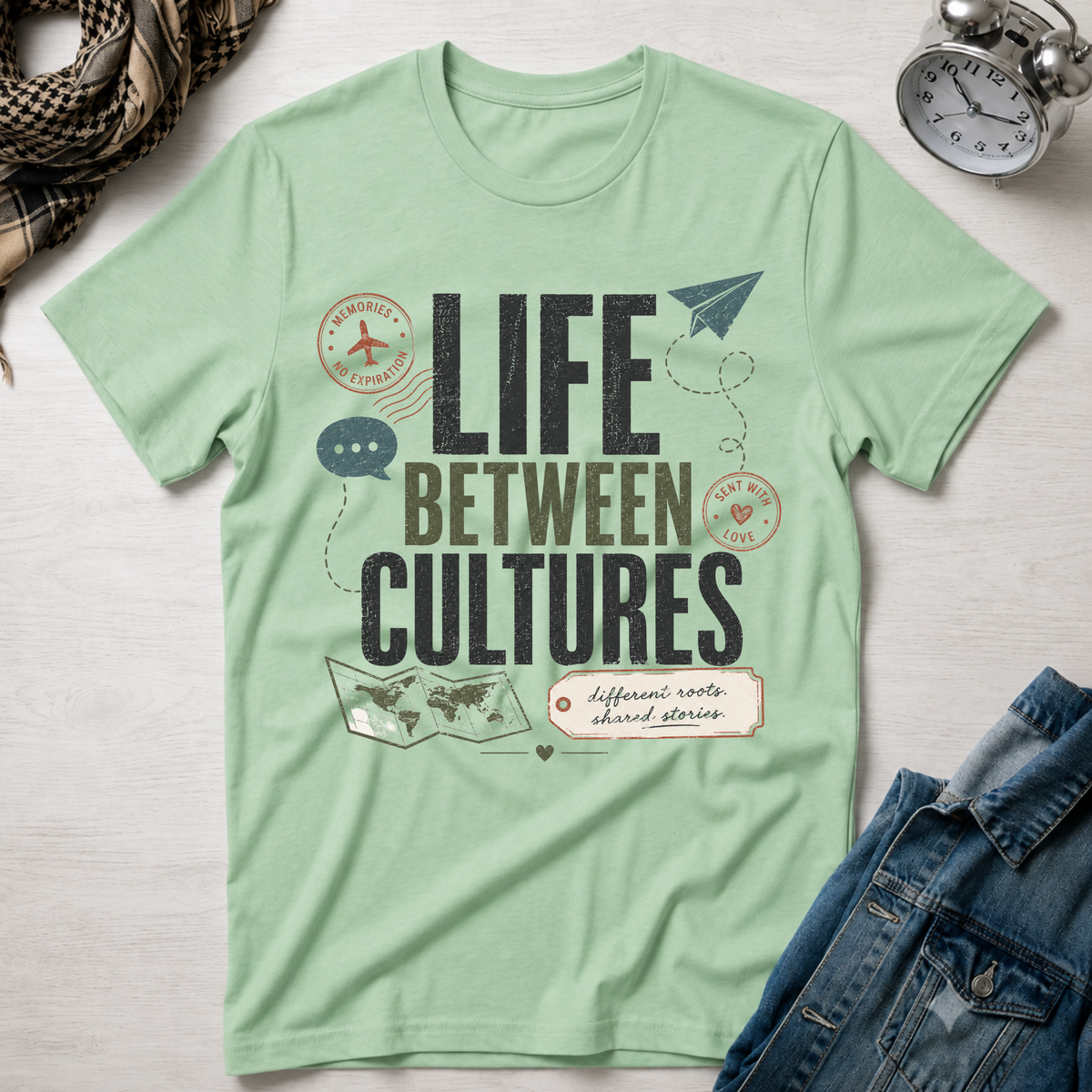 Life Between Cultures T-Shirt