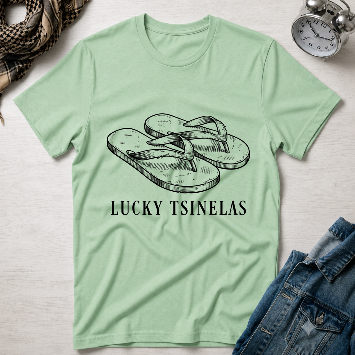 Lucky Tsinelas T-Shirt