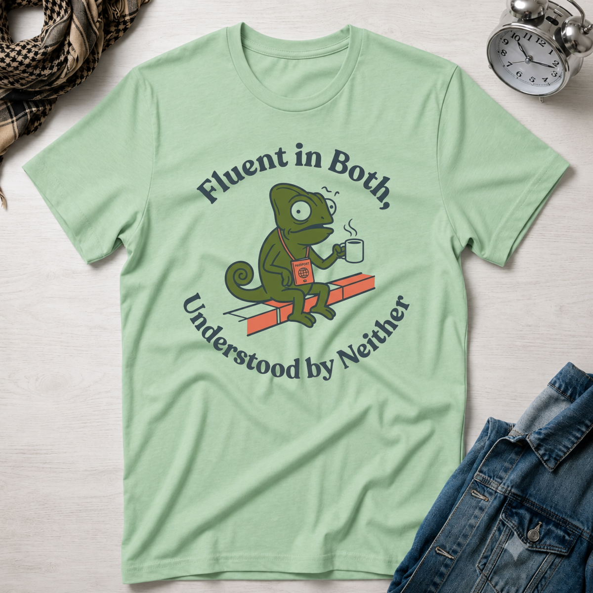 Fluent in Both, Understood by Neither T-Shirt