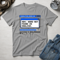 Translation Error Exe T-Shirt