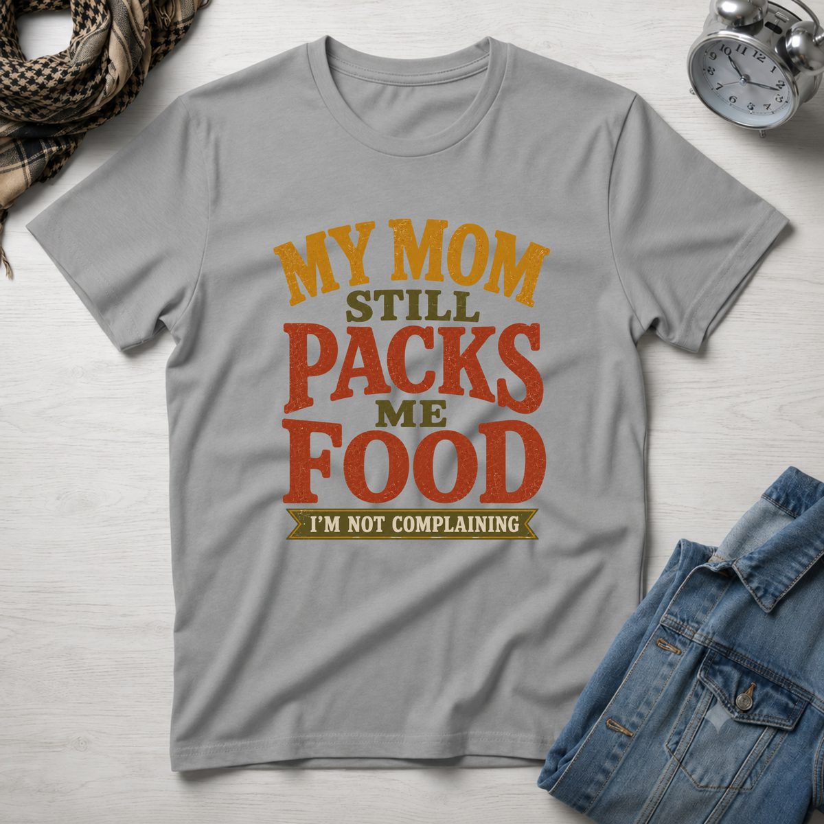 My Mom Still Packs Me Food T-Shirt