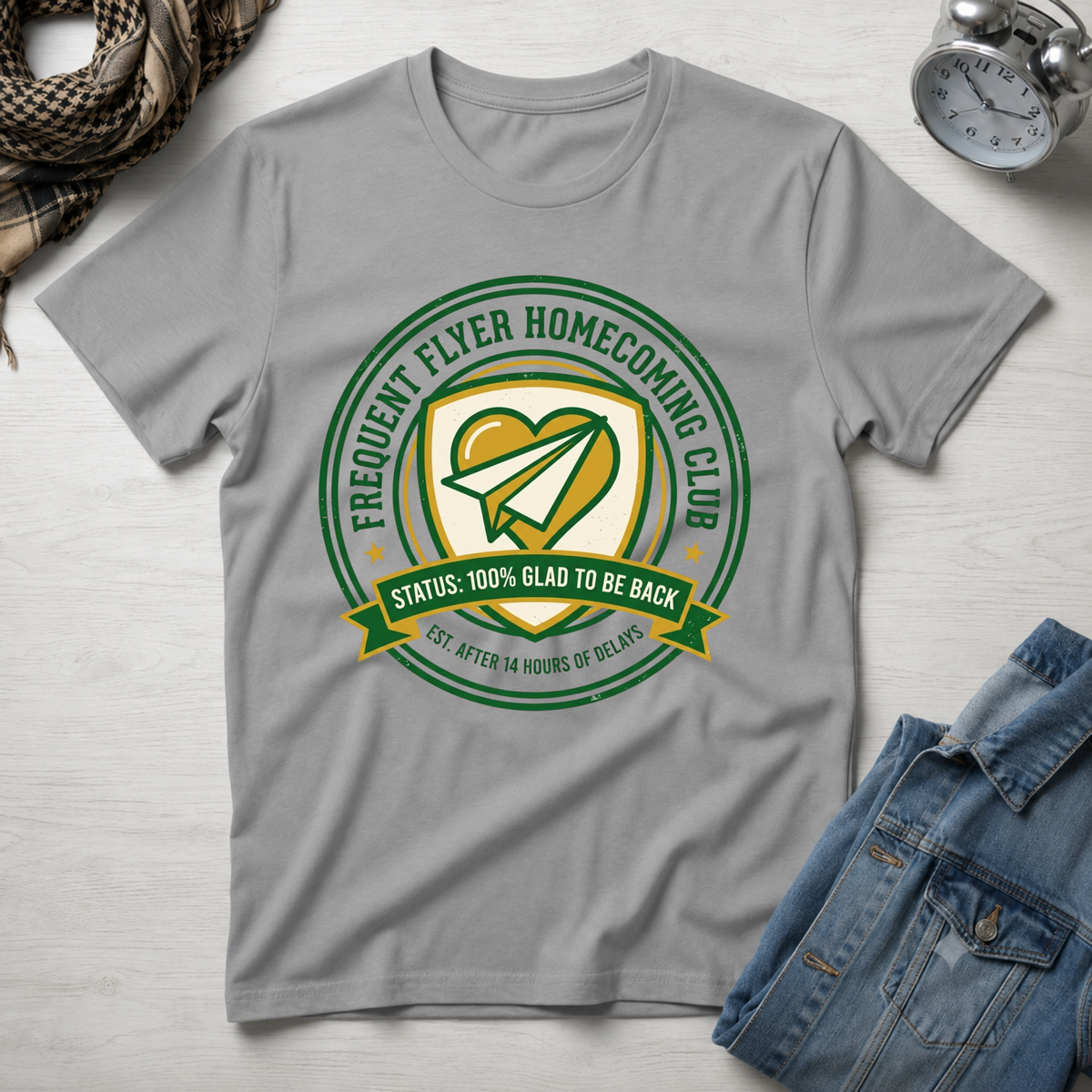 Frequent Flyer Homecoming Club T-Shirt