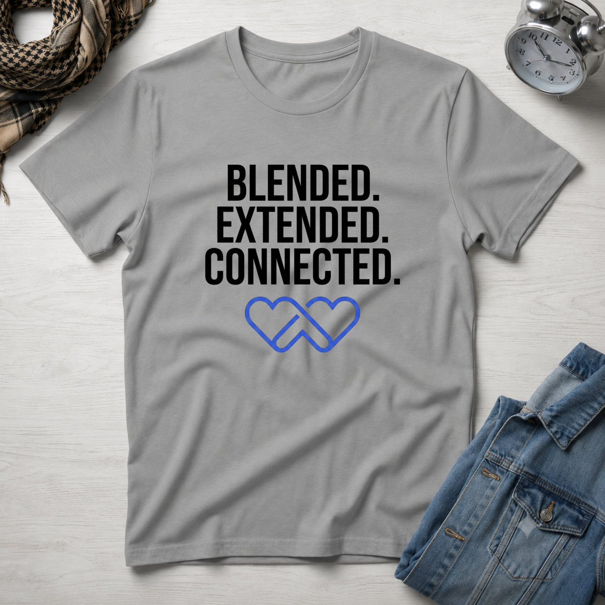 Blended Extended Connected T-Shirt