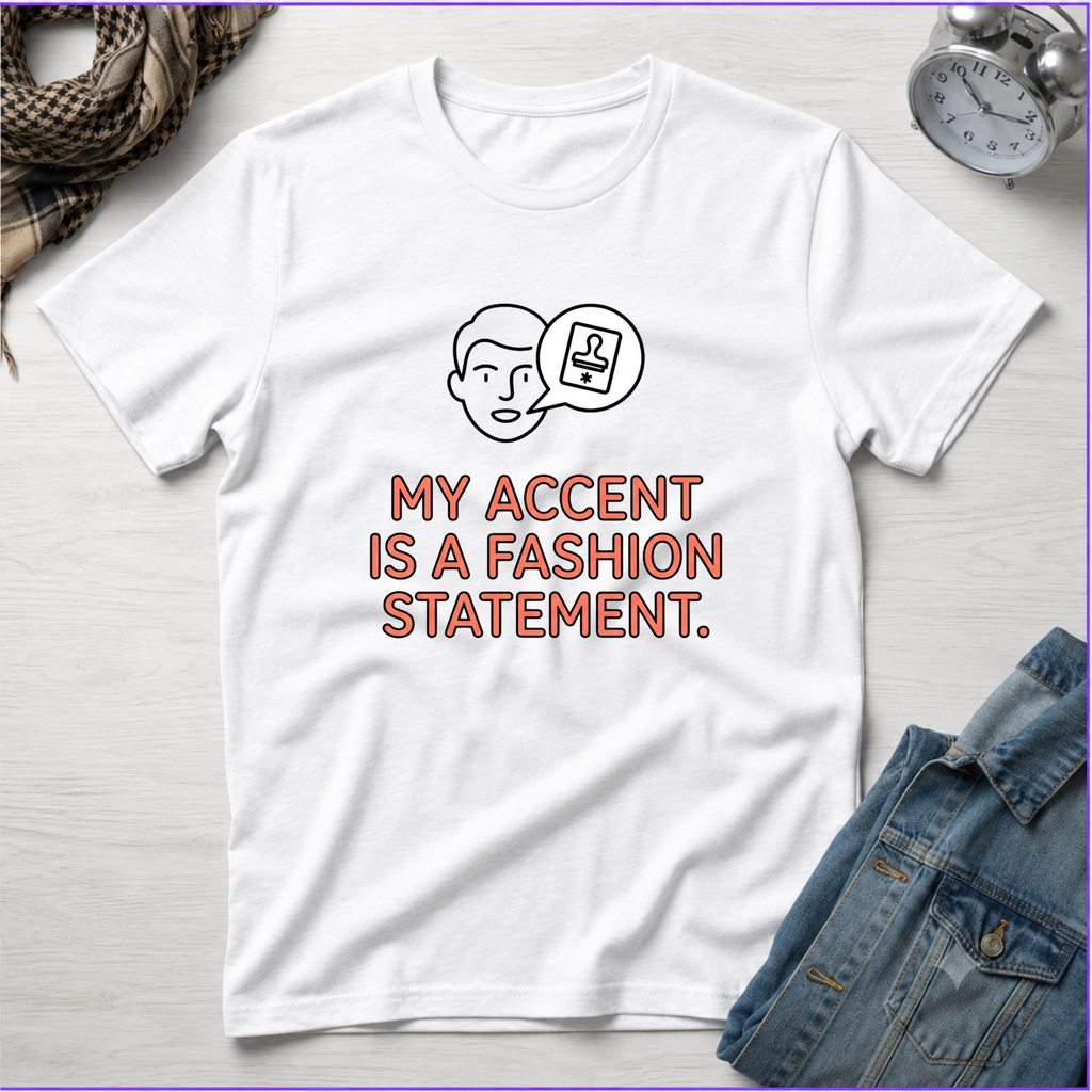 My Accent Is a Fashion Statement T-Shirt