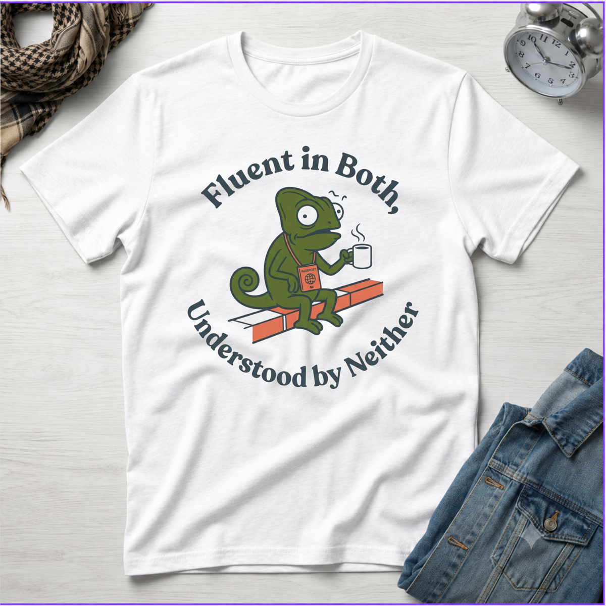 Fluent in Both, Understood by Neither T-Shirt