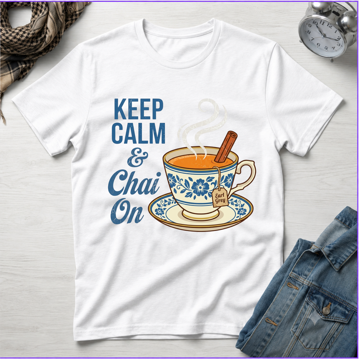 Keep Calm & Chai On T-Shirt